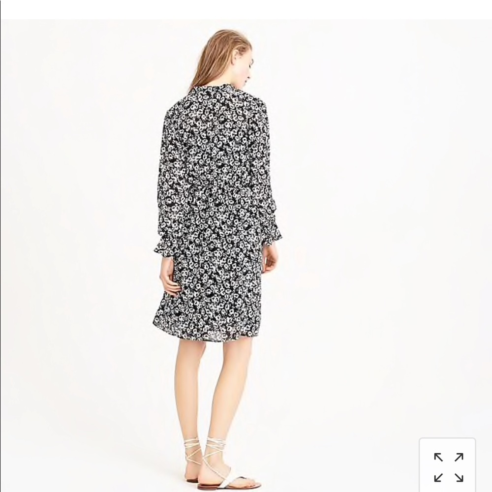 J crew dress in blossom print